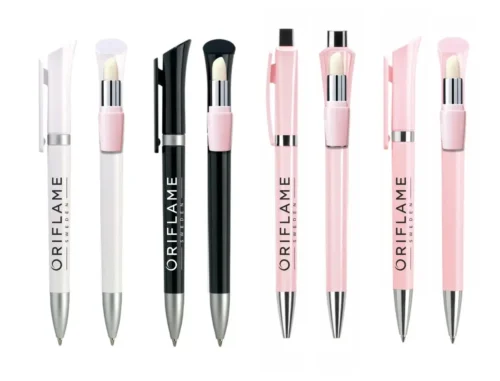 Potlač loga na pero Oriflame