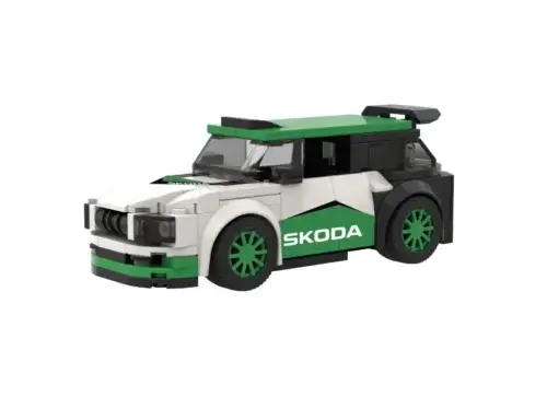 Reklamná stavebnica Škoda na mieru s logom